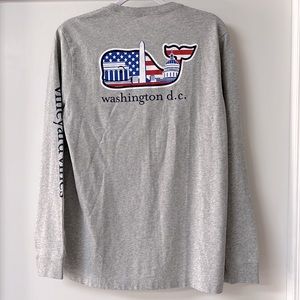 Vineyard Vines NWT washington, d.c. Boys graphic pkt tee